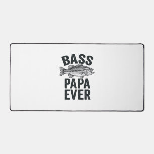 Conception de T-shirt Papa de pêche vintage Bass P