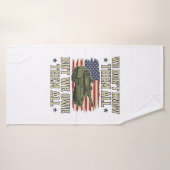 Conception de T-shirt patriotique de char de souve (Serviette de bain)