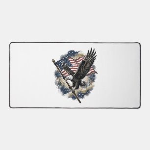 Conception de T-shirt Patriotique Drapeau Aigle Vi