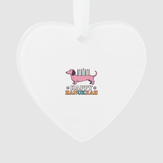Conception de T-shirt pour chien avec Menorah de D (devant)