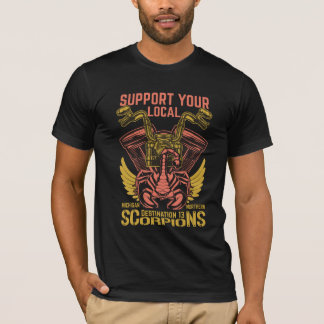 Conception de T-Shirt pour le club de moto Scorpio