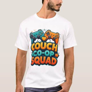 Conception de T-Shirt pour l'équipe de jeu coopéra