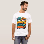 Conception de T-Shirt pour l'équipe de jeu coopéra (Devant entier)