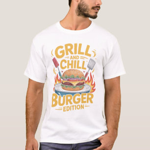 Conception de T-shirt pour les amateurs de burgers