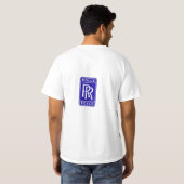 conception de T-shirt Rolls-Royce (Dos entier)