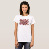 Conception de T-shirt Rose Gras POUR MOI ENCORE (Devant entier)