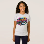 Conception de T-Shirt Suivez le Lapin Blanc (Devant entier)