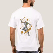 Conception de T-Shirt Super-Héros Gardien de Const (Dos)