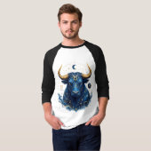 Conception de T-Shirt Taureau Céleste (Devant entier)