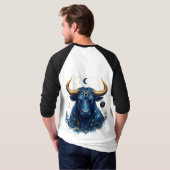 Conception de T-Shirt Taureau Céleste (Dos entier)