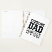 Conception de T-Shirt Tumbling Dad Drive Pay Clap (Devant avec enveloppe)
