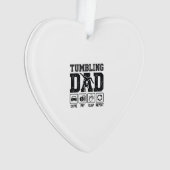 Conception de T-Shirt Tumbling Dad Drive Pay Clap  (devant)