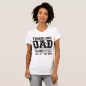 Conception de T-Shirt Tumbling Dad Drive Pay Clap  (Devant entier)