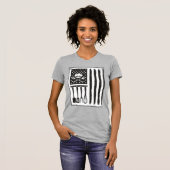 Conception de T-shirt Ustensiles de Cuisine Drapea (Devant entier)