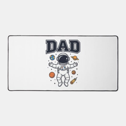 Conception de T-shirt Vector Space Astronaute Papa (Recto)