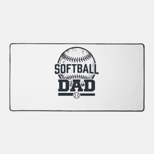 Conception de T-Shirt Vectoriel Papa Softball Vint (Recto)