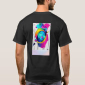 conception de t-shirt vibrant (Dos)