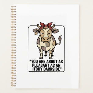 Conception de T-Shirt Vintage Vache Patchwork Grin