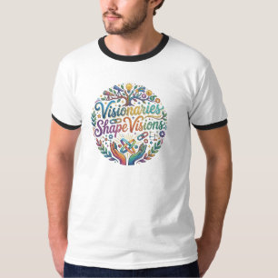 Conception de T-Shirt Visionnaires Façonnent les V