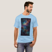 Conception de T-shirts Cosmic Swirl (Devant entier)