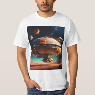 Conception de T-shirts d'astronautes défiant la gr