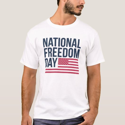 Conception de T-shirts de la Journée Nationale de  (Devant)