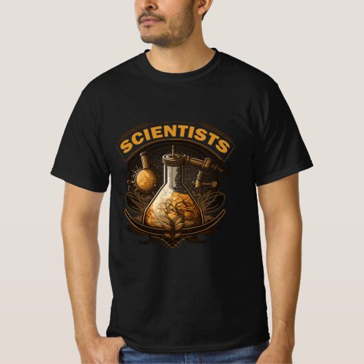 conception de t-shirts de laboratoire scientifique (Devant)