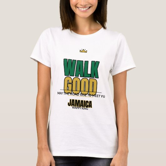 Conception de T-shirts de luxe jamaïcains (Devant)