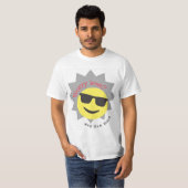 Conception de t-shirts emoji pour moins s'inquiéte (Devant entier)