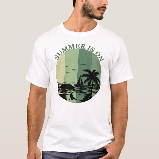 Conception de T-shirts été (Devant)