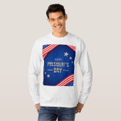 Conception de T-shirts pour la journée du présiden (Devant entier)