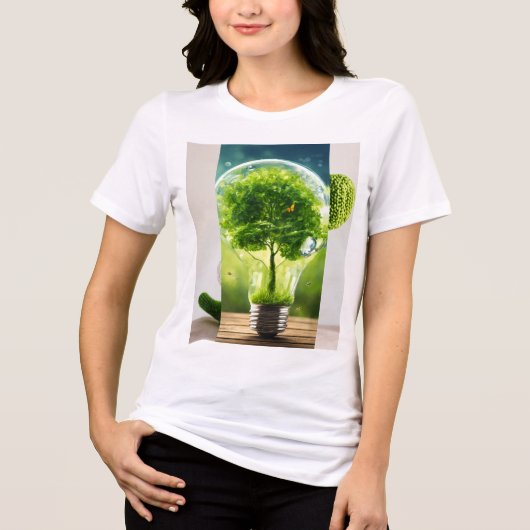 Conception de T-shirts pour un mode de vie durable (Recto)
