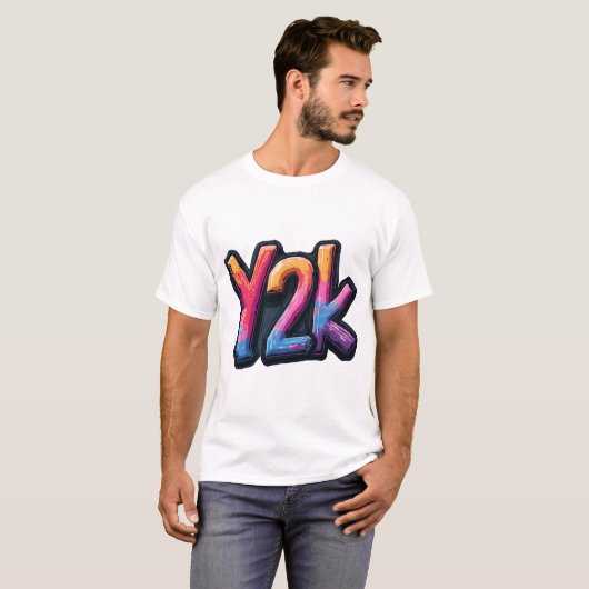 Conception de T-shirts Y2K (Devant entier)