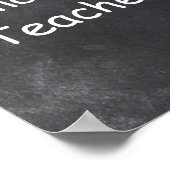 Conception de tableau noir pour enseignant incroya (Coin)