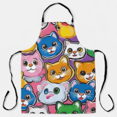 conception de tablier de chat (Recto)