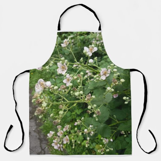 Conception de tablier de jardin de fleurs sauvages (Recto)