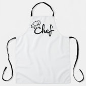 Conception de tablier d'élégance de chef (Recto)