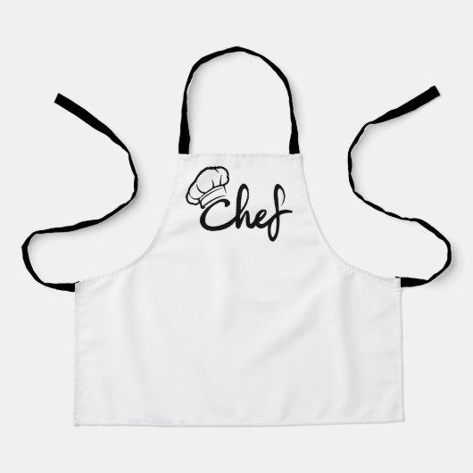 Conception de tablier Élégance du Chef (Recto)