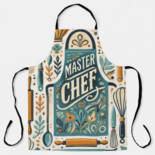 Conception de tablier Master Chef : Art de cuisine (Recto)
