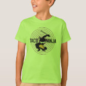 Conception de Taco Ninja - T-Shirt basique pour en (Devant)