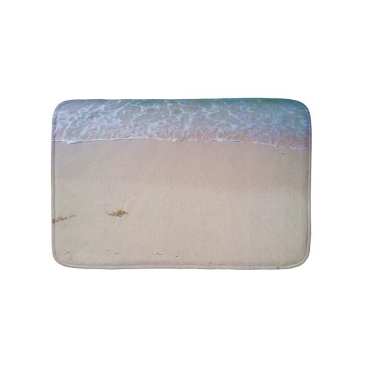 Conception de tapis de bain en sable de plage pers (Devant)