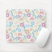 Conception de tapis de souris botanique coloré (Avec souris)