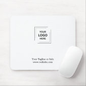 Conception de tapis de souris de logo d'entreprise (Avec souris)