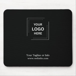 Conception de tapis de souris de logo d'entreprise