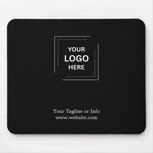 Conception de tapis de souris de logo d'entreprise (Devant)