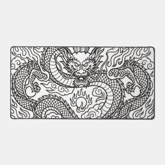 Conception de tapis de souris en ligne art Dragon