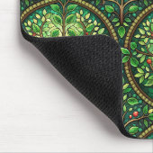 Conception de tapis de souris orné avec un motif r (Coin)