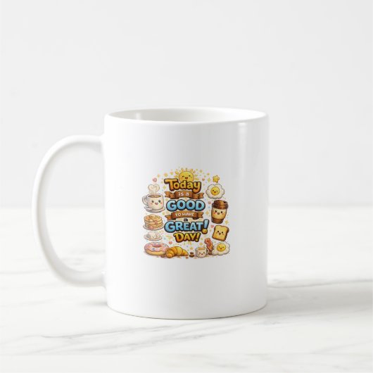 Conception de tasse à café drôle (Gauche)
