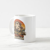Conception de tasse à café Meilleur papa chat de t (Devant gauche)