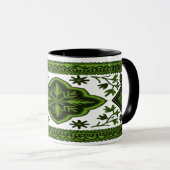 Conception de tasse brodée (Devant droit)
